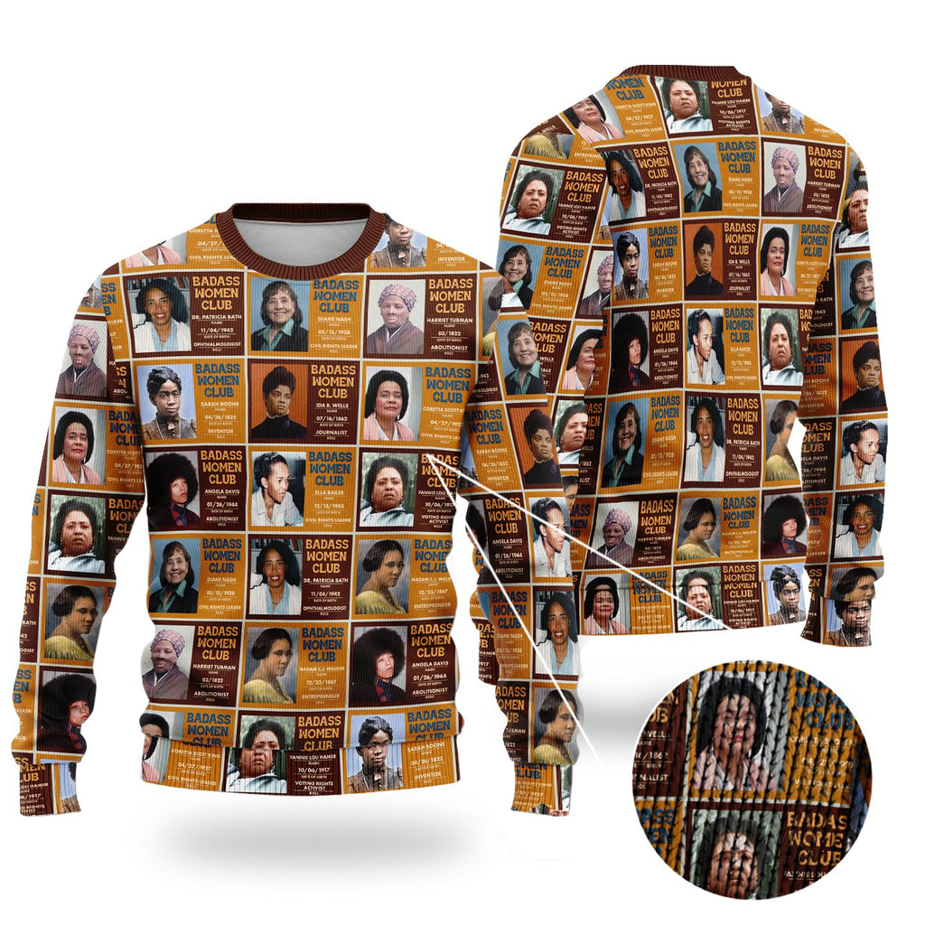 Badass Women Club Sweatshirt Sweatshirt Tianci 