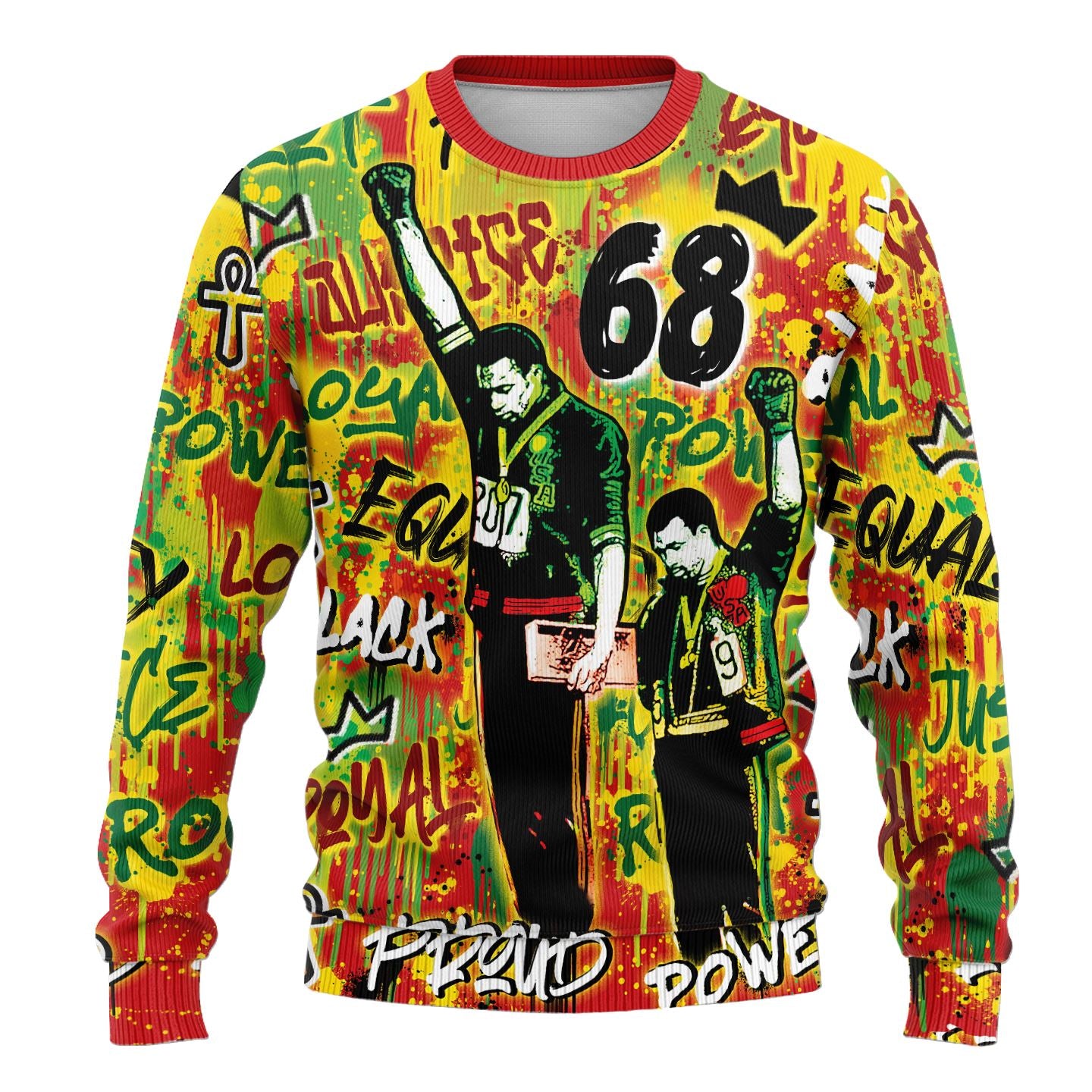 68 Graffiti Sweatshirt Sweatshirt Tianci 