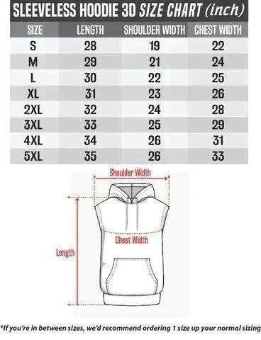 Black Inventions Sleeveless Hoodie Sleeveless Hoodie Tianci 