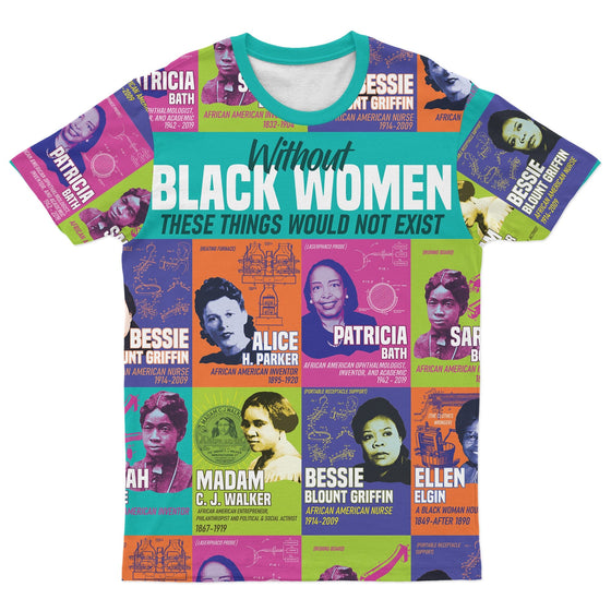 African Women Inventors T-shirt AOP Tee Tianci S