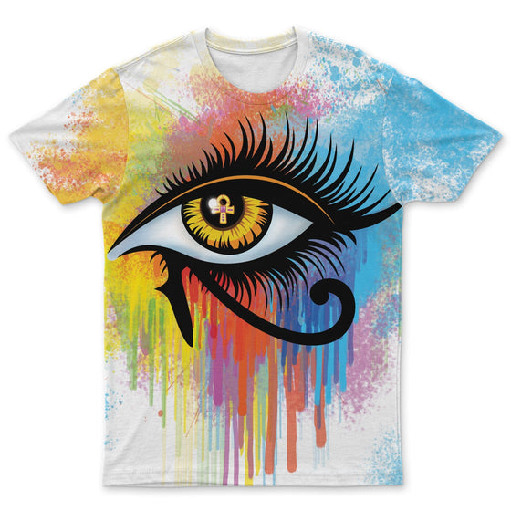 Egyptian Eye Of Ra T-shirt AOP Tee Tianci