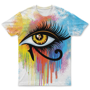 Egyptian Eye Of Ra T-shirt AOP Tee Tianci 