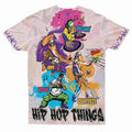 4 Elements Of Hip Hop T-shirt and Short Set Tee Shorts Set Tianci 