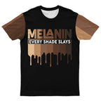 Every Shade Slays Melanin T-Shirt AOP Tee Tianci 