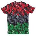 Africa-Shaped In Pan-African Colors T-shirt AOP Tee Tianci 