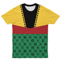 Pan-Africa Color Panel T-shirt AOP Tee Tianci 
