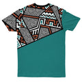 African Geometric Pattern T-shirt AOP Tee Tianci 