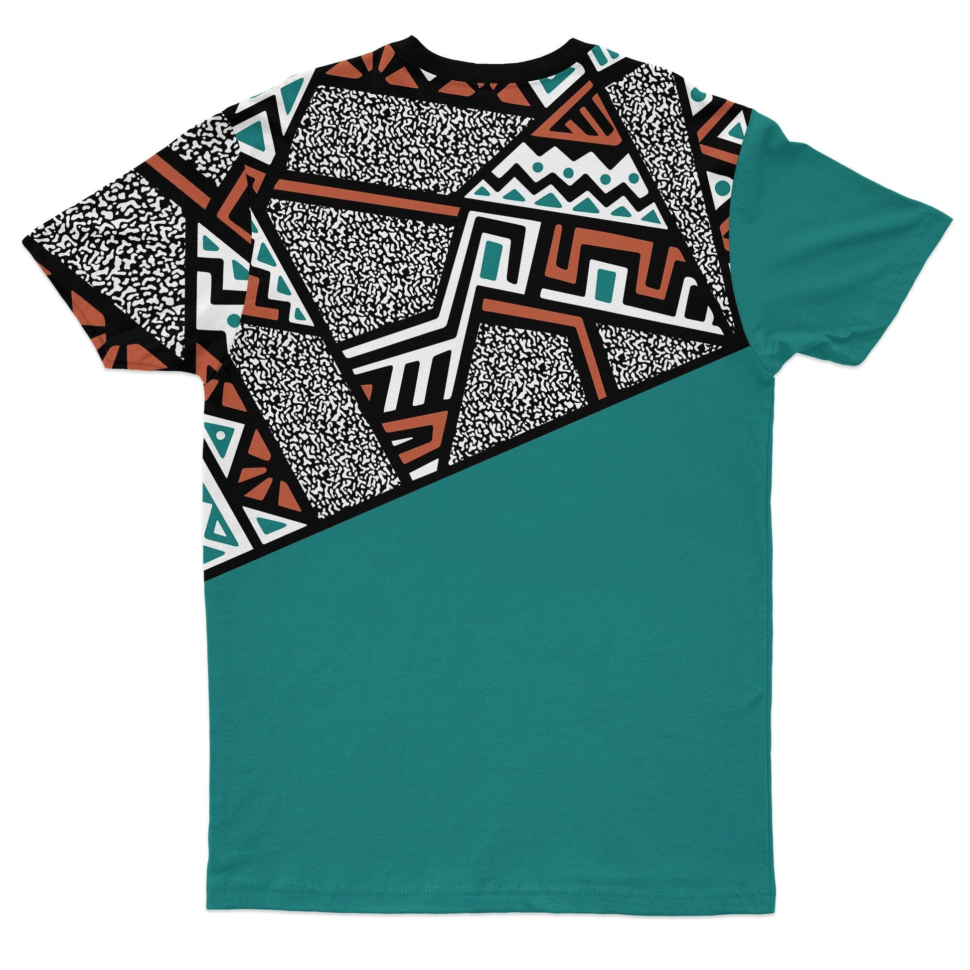 African Geometric Pattern T-shirt AOP Tee Tianci 