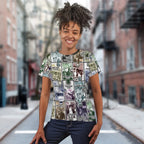 The Civil Rights Journey in Puzzle T-shirt AOP Tee Tianci 