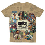 The Black Minds Behind Progress T-shirt AOP Tee Tianci 
