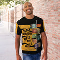 Black Creativity Rules The World T-shirt AOP Tee Tianci 