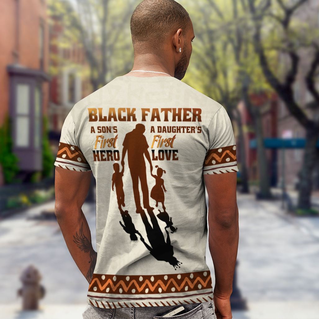 Black Father T-shirt AOP Tee Tianci 