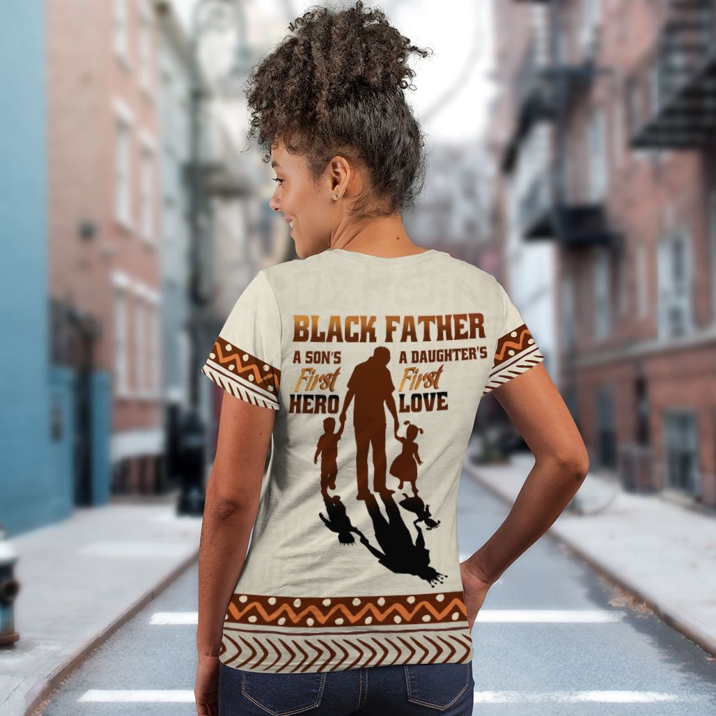 Black Father T-shirt AOP Tee Tianci 