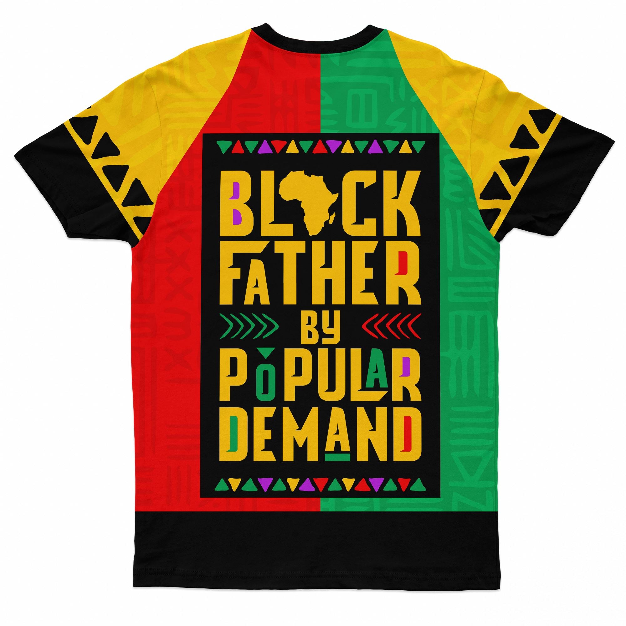 Black Father By Popular Demand T-shirt AOP Tee Tianci 