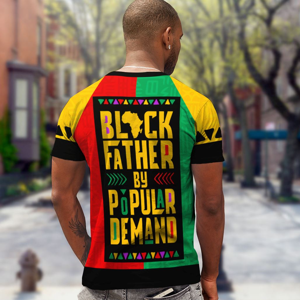 Black Father By Popular Demand T-shirt AOP Tee Tianci 