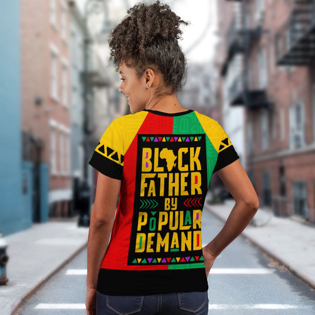 Black Father By Popular Demand T-shirt AOP Tee Tianci 
