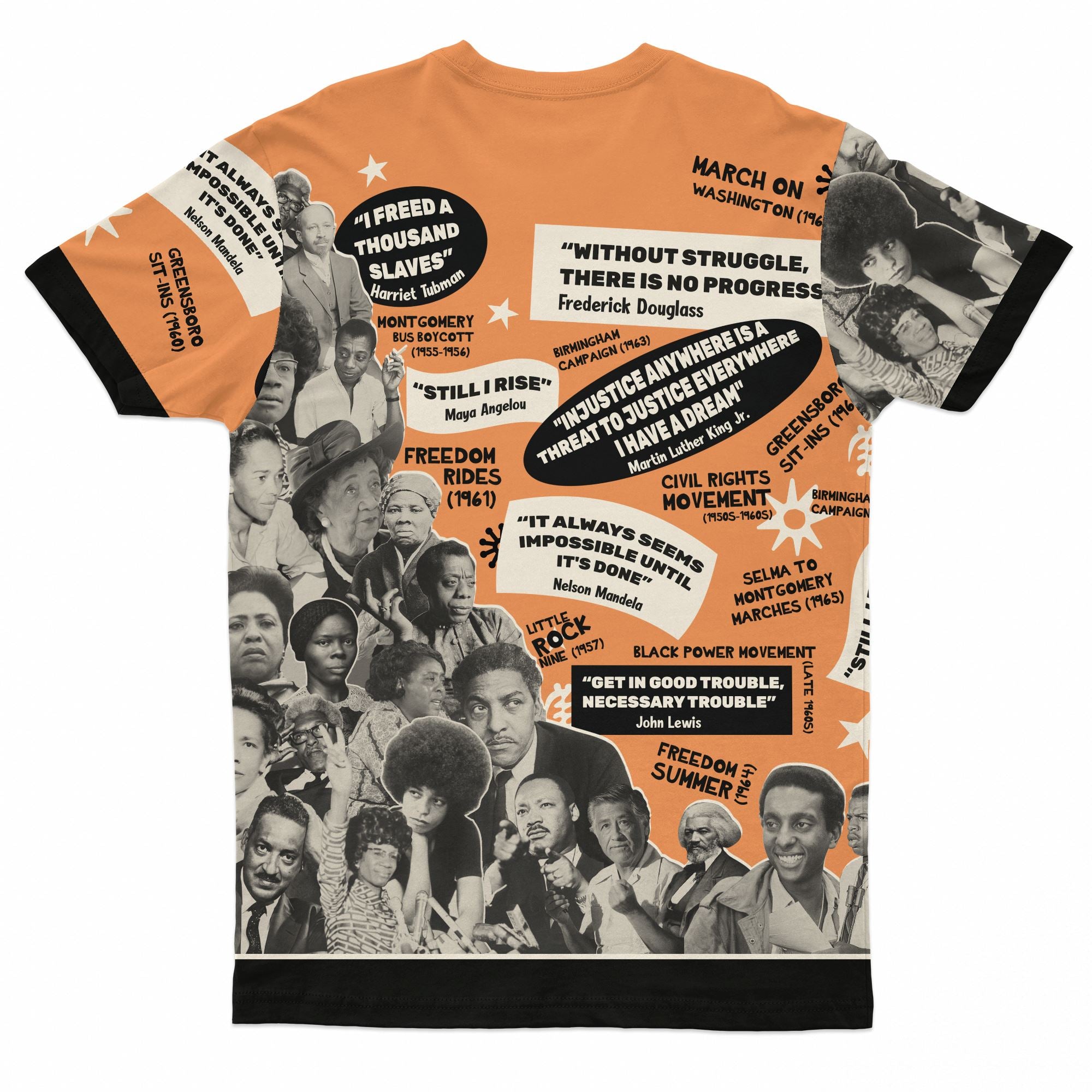 Freedom Threads Civil Rights Edition T-shirt AOP Tee Tianci 