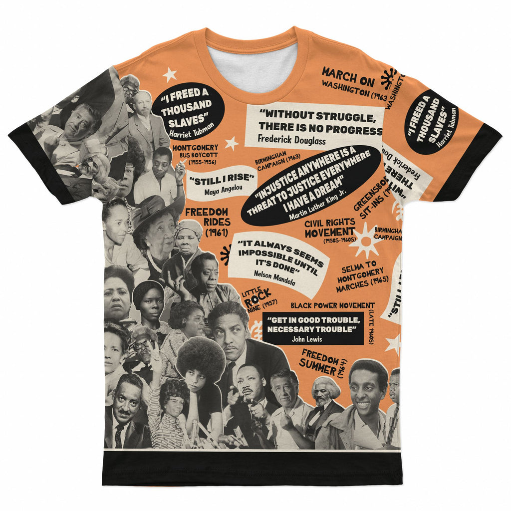 Freedom Threads Civil Rights Edition T-shirt AOP Tee Tianci 