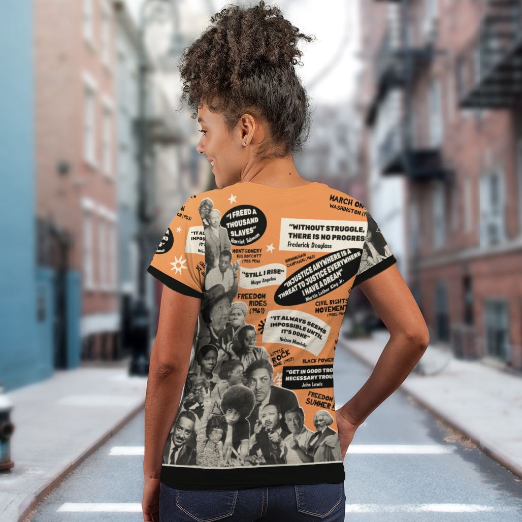 Freedom Threads Civil Rights Edition T-shirt AOP Tee Tianci 