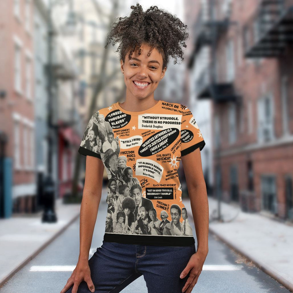 Freedom Threads Civil Rights Edition T-shirt AOP Tee Tianci 