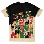 Stand Firm Justice Now T-shirt AOP Tee Tianci 