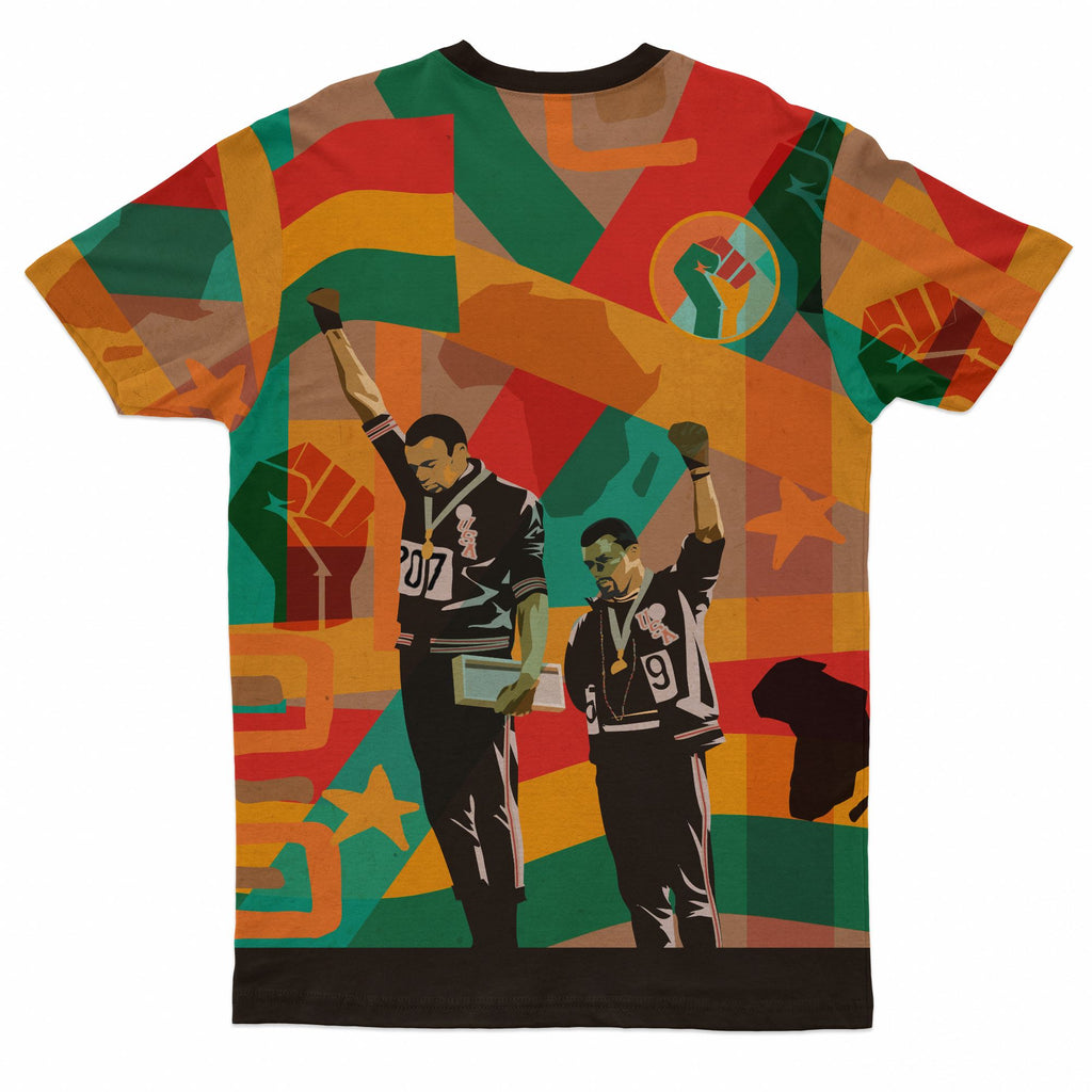 Fists of Freedom T-shirt AOP Tee Tianci 