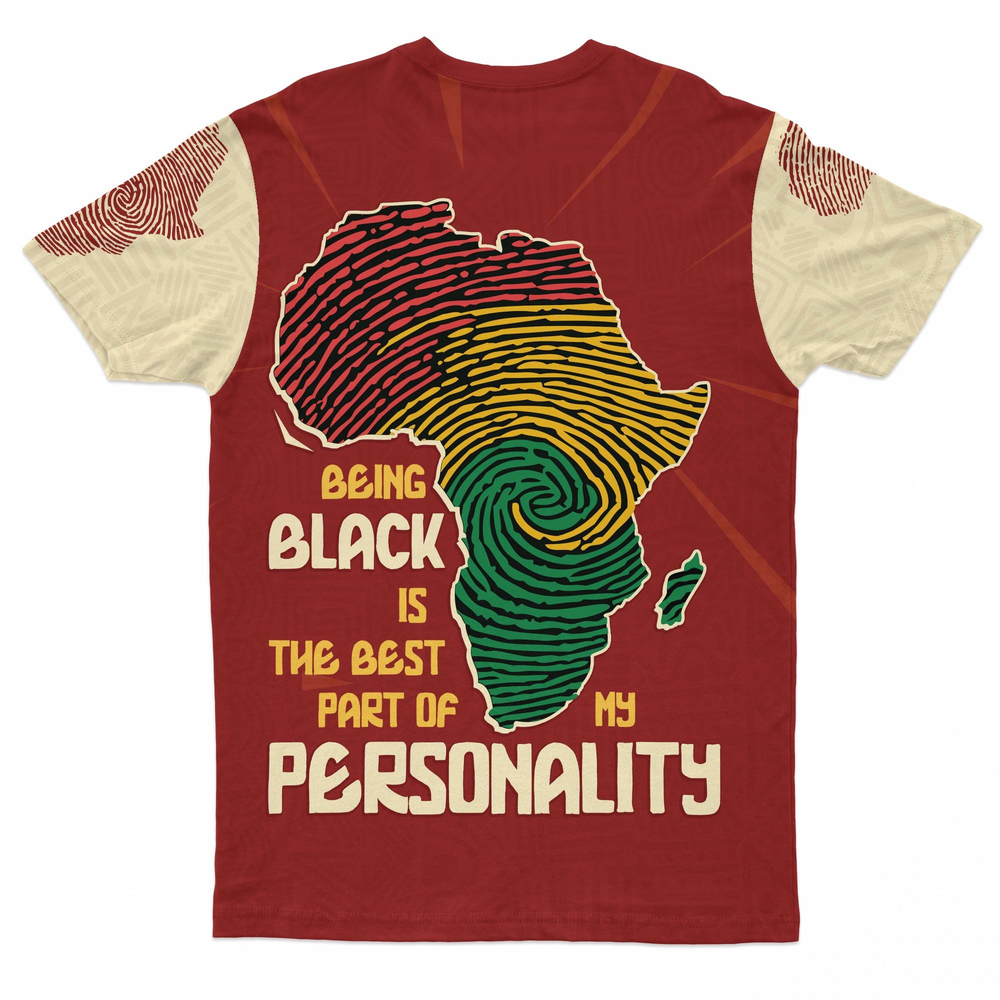 Being Black Is The Best Part Of My Personality T-shirt AOP Tee Tianci 