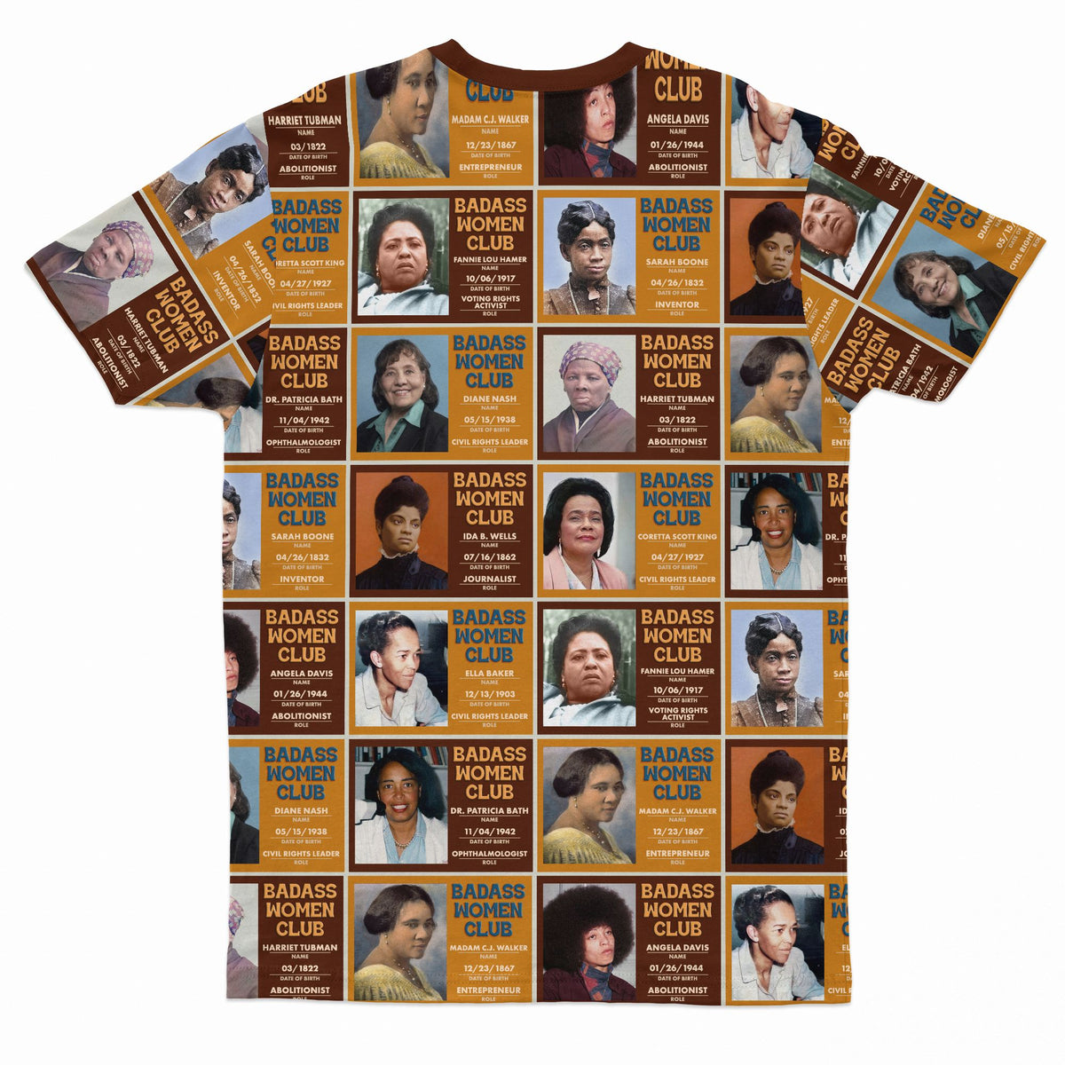 Badass Women Club T-shirt AOP Tee Tianci 