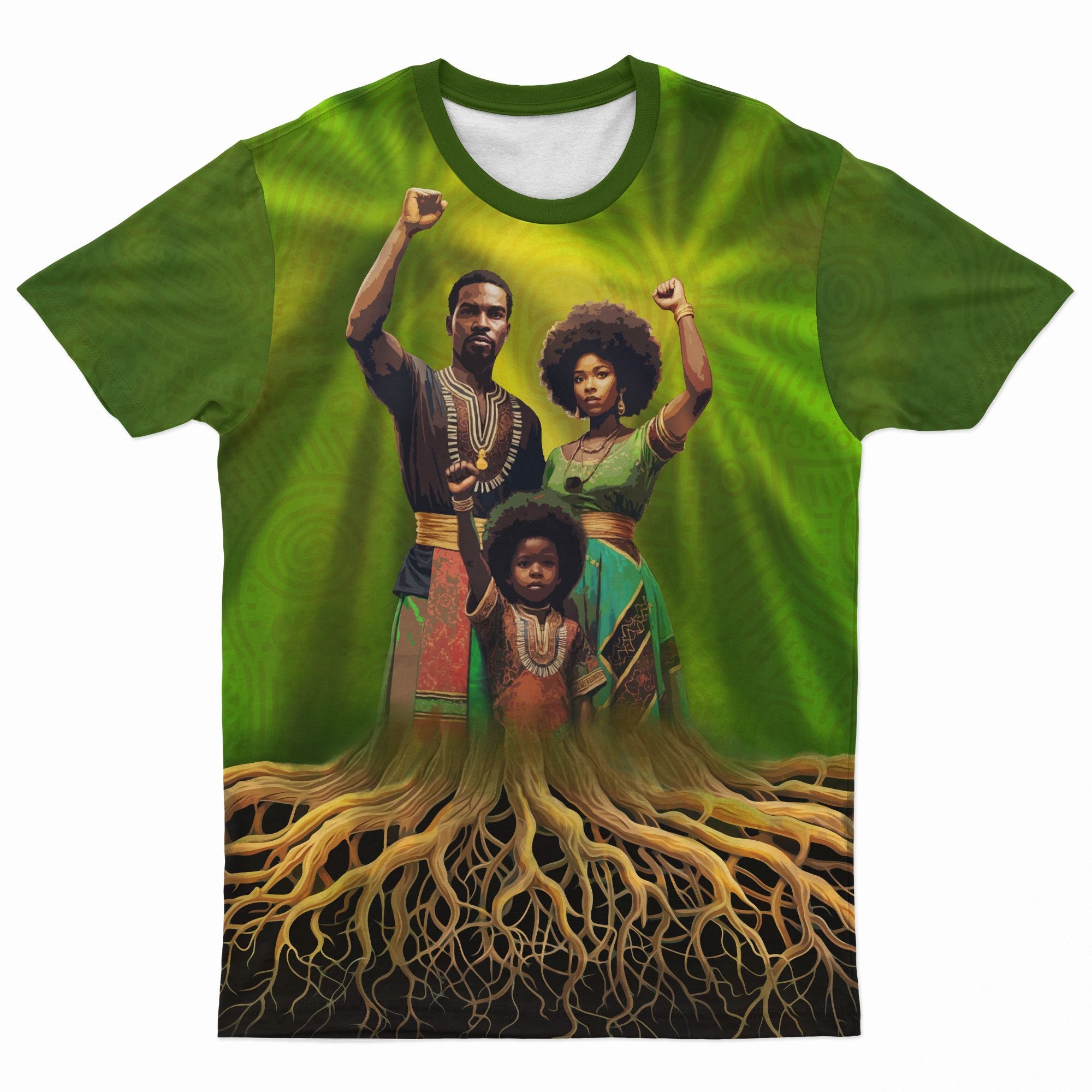 Rooted in Resistance T-shirt AOP Tee Tianci 