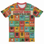 Everyday Genius Powered by Black Minds T-shirt AOP Tee Tianci 