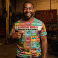 Everyday Genius Powered by Black Minds T-shirt AOP Tee Tianci 