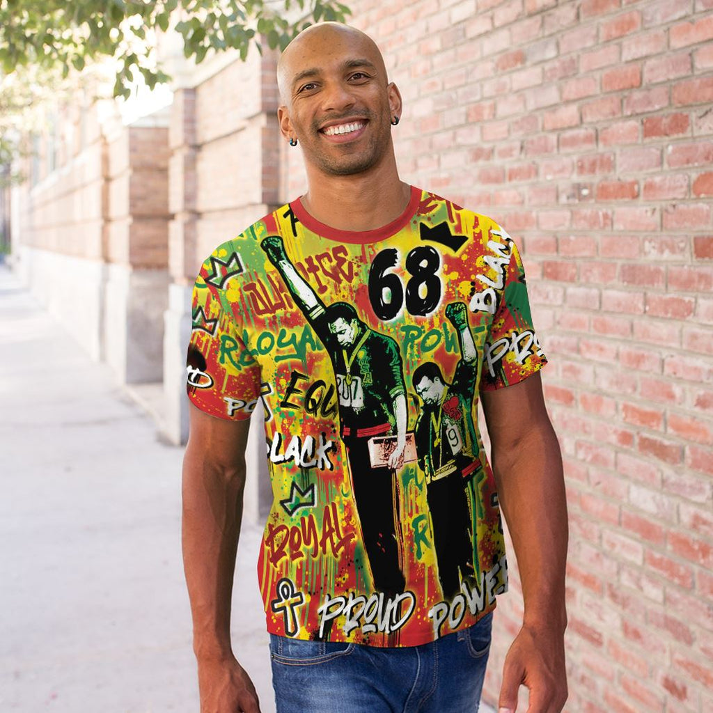 68 Graffiti T-shirt AOP Tee Tianci 