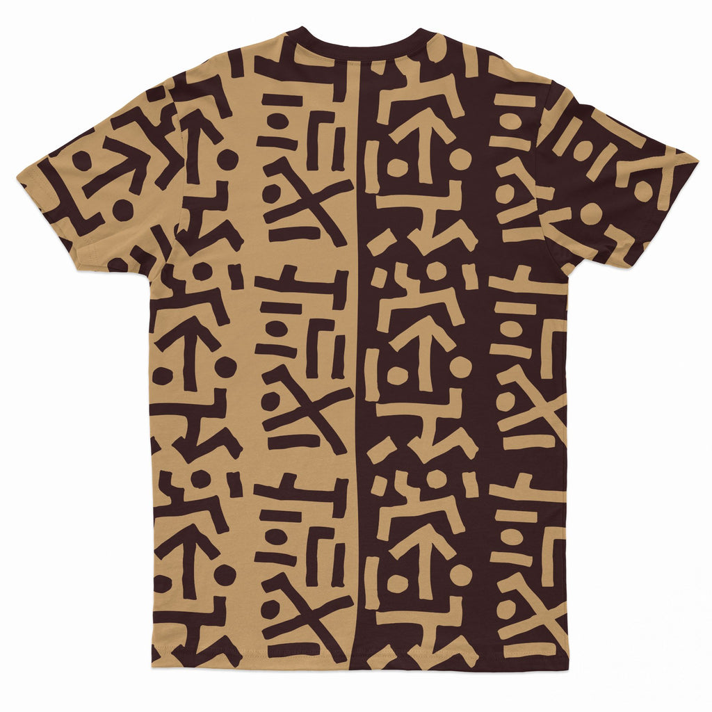 Tribe Script T-shirt AOP Tee Tianci 
