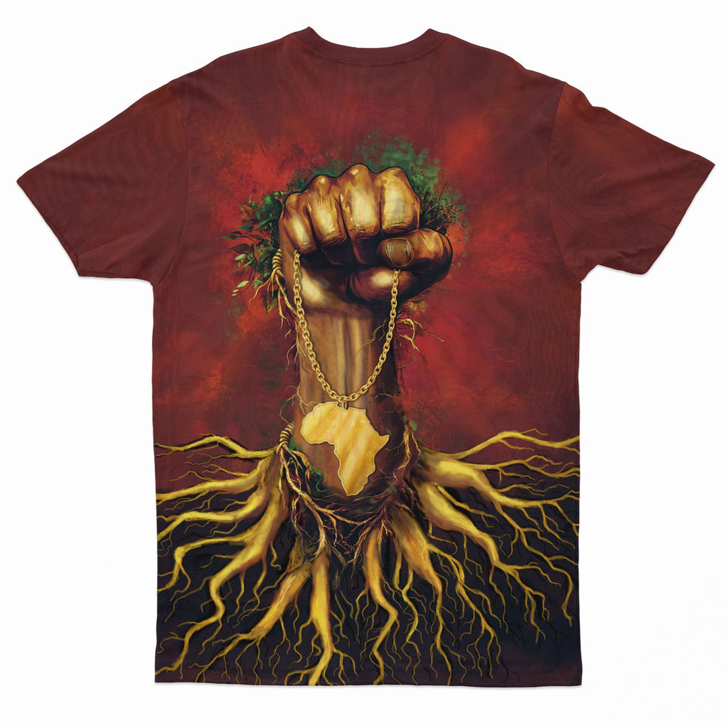 Roots Of The Fist T-shirt AOP Tee Tianci 