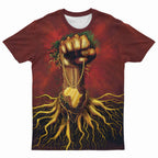 Roots Of The Fist T-shirt AOP Tee Tianci 