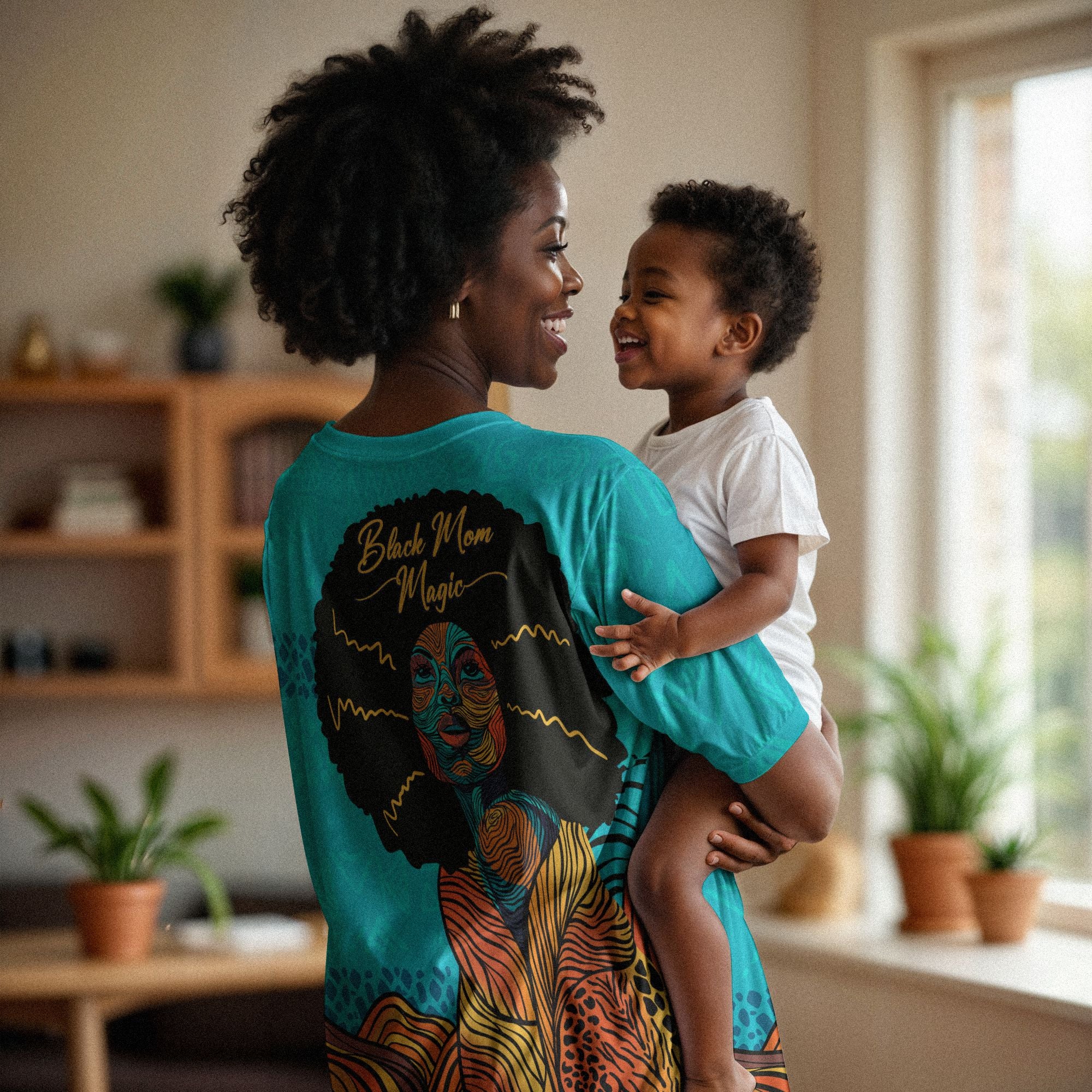 Dope Black Mom T-shirt AOP Tee Tianci 