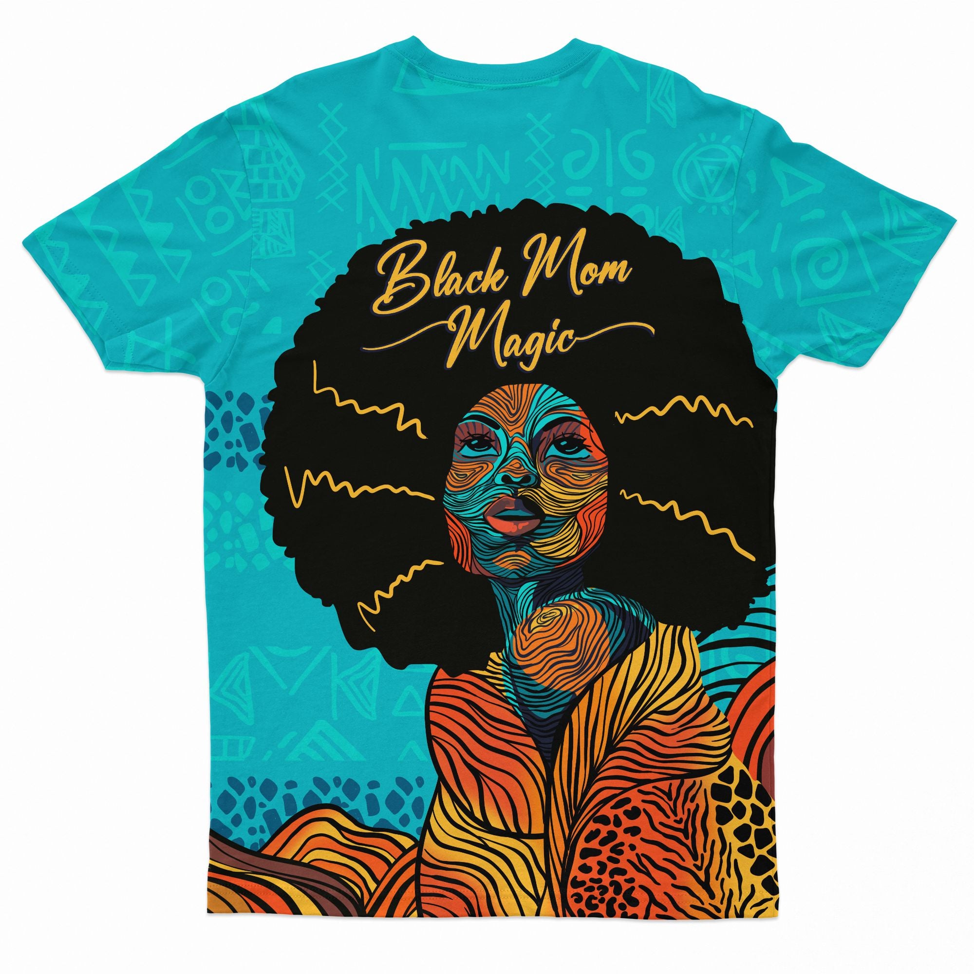 Dope Black Mom T-shirt AOP Tee Tianci 