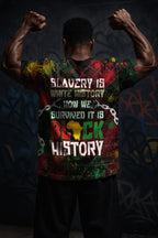 Slavery Is White History T-shirt AOP Tee Tianci 