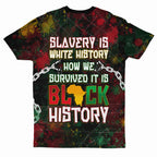Slavery Is White History T-shirt AOP Tee Tianci 