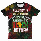 Slavery Is White History T-shirt AOP Tee Tianci 