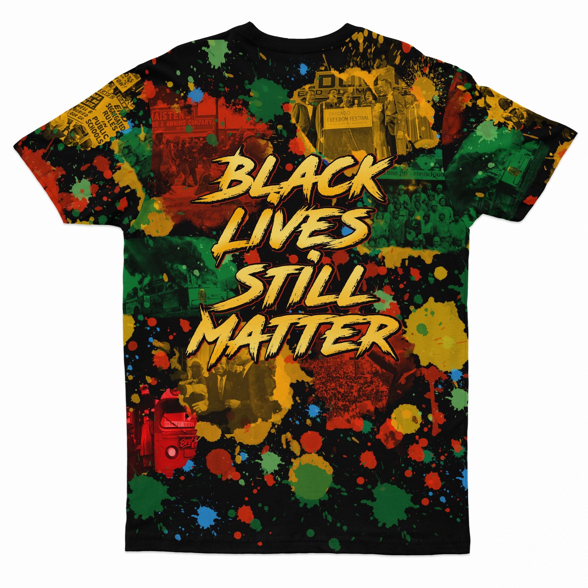 Black Lives Still Matter T-shirt AOP Tee Tianci 