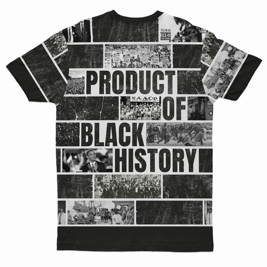 Product of Black History T-shirt AOP Tee Tianci 