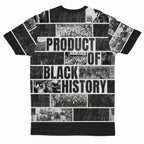 Product of Black History T-shirt AOP Tee Tianci 