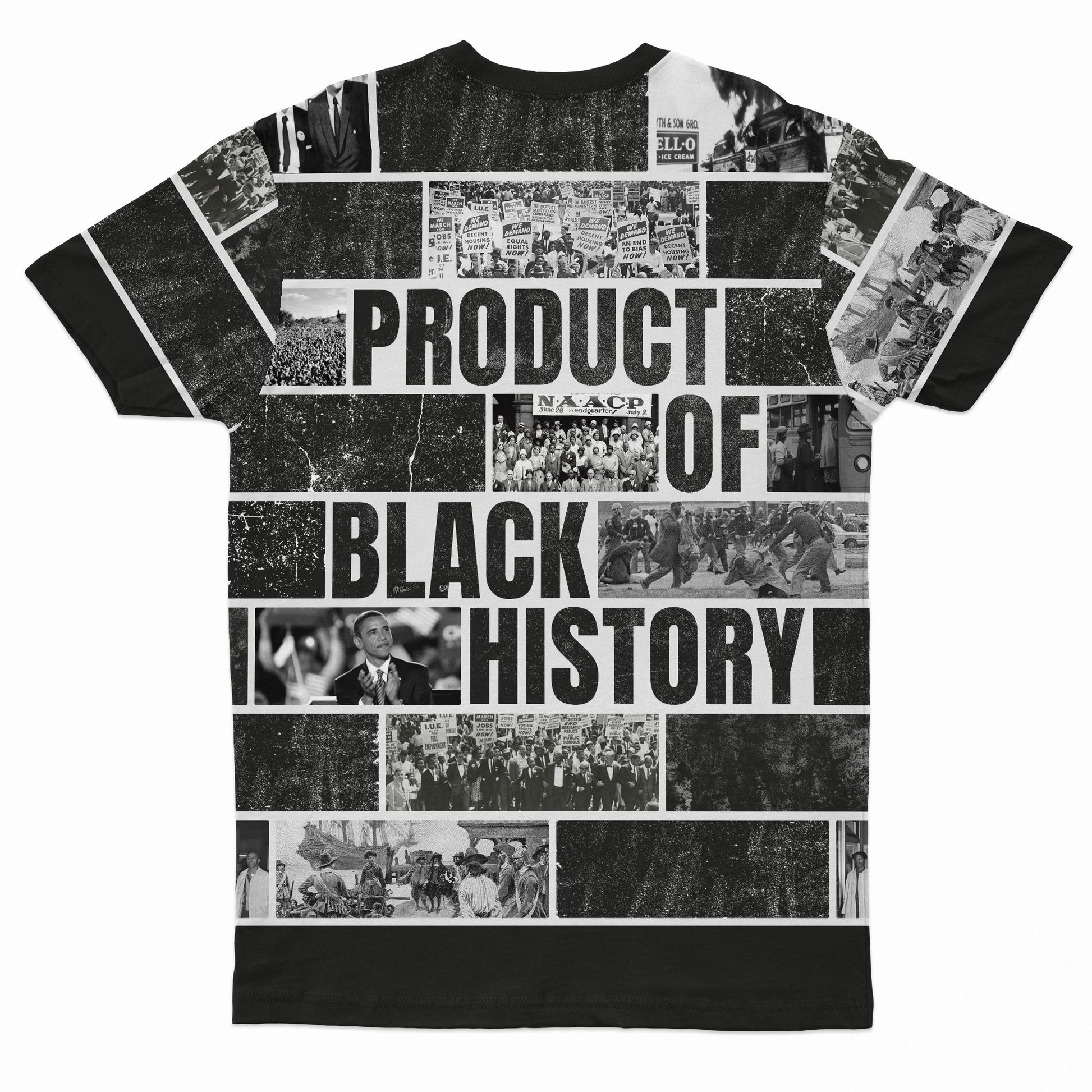 Product of Black History T-shirt AOP Tee Tianci 