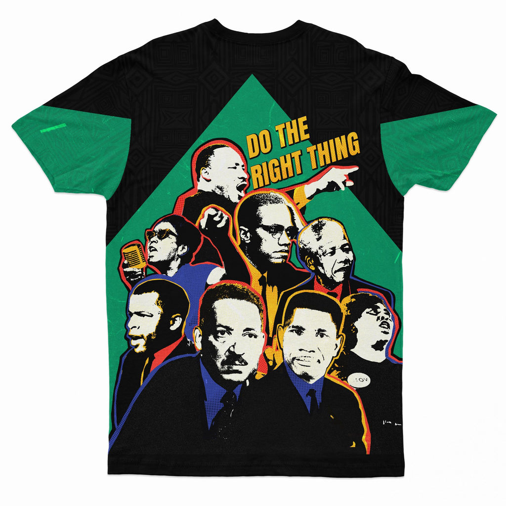 Do The Right Thing T-shirt AOP Tee Tianci 