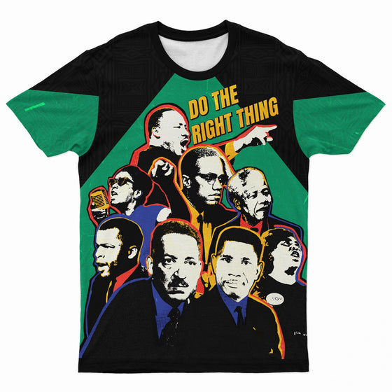 Do The Right Thing T-shirt AOP Tee Tianci