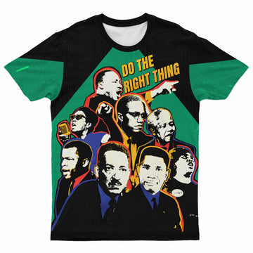 Do The Right Thing T-shirt AOP Tee Tianci 