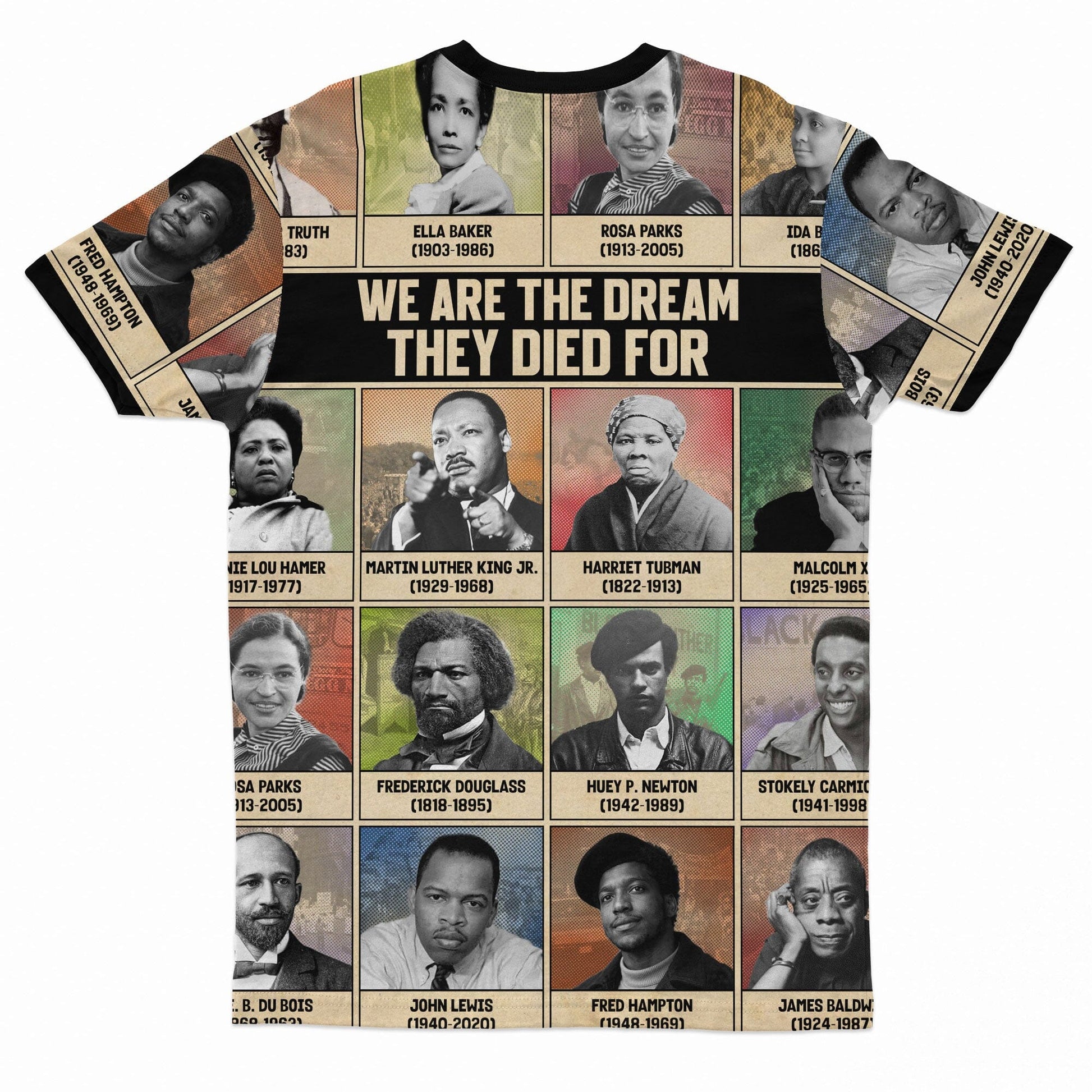 We Are The Dream They Died For T-Shirt AOP Tee Tianci 