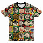 Civil Rights Buttons T-Shirt AOP Tee Tianci 