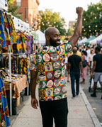 Civil Rights Buttons T-Shirt AOP Tee Tianci 